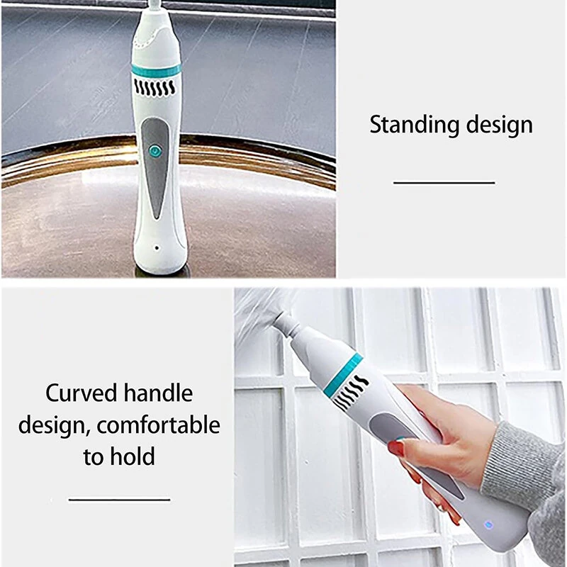 Electric Dusting Dusters for Cleaning, Rechargeable Automatic Feather Duster, Household Can Vacuum Sweep Dust Cleaning Duster — view 6