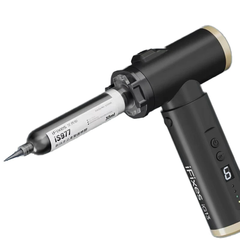 Electric Glue Dispenser 35x78x136mm Type-C Interface Compact Design Precision Adhesive Applicator Multi-Purpose Fluid Glue Tool — Pricio