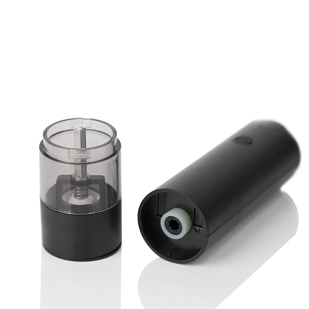 Electric Grinder USB Charging Electric Pepper Grinder Black Peppercorns Sea Salt Grinder Adjustable Coarseness Large Capacity Automatic Spice Grinder Kitchen Cooking Tool — view 3