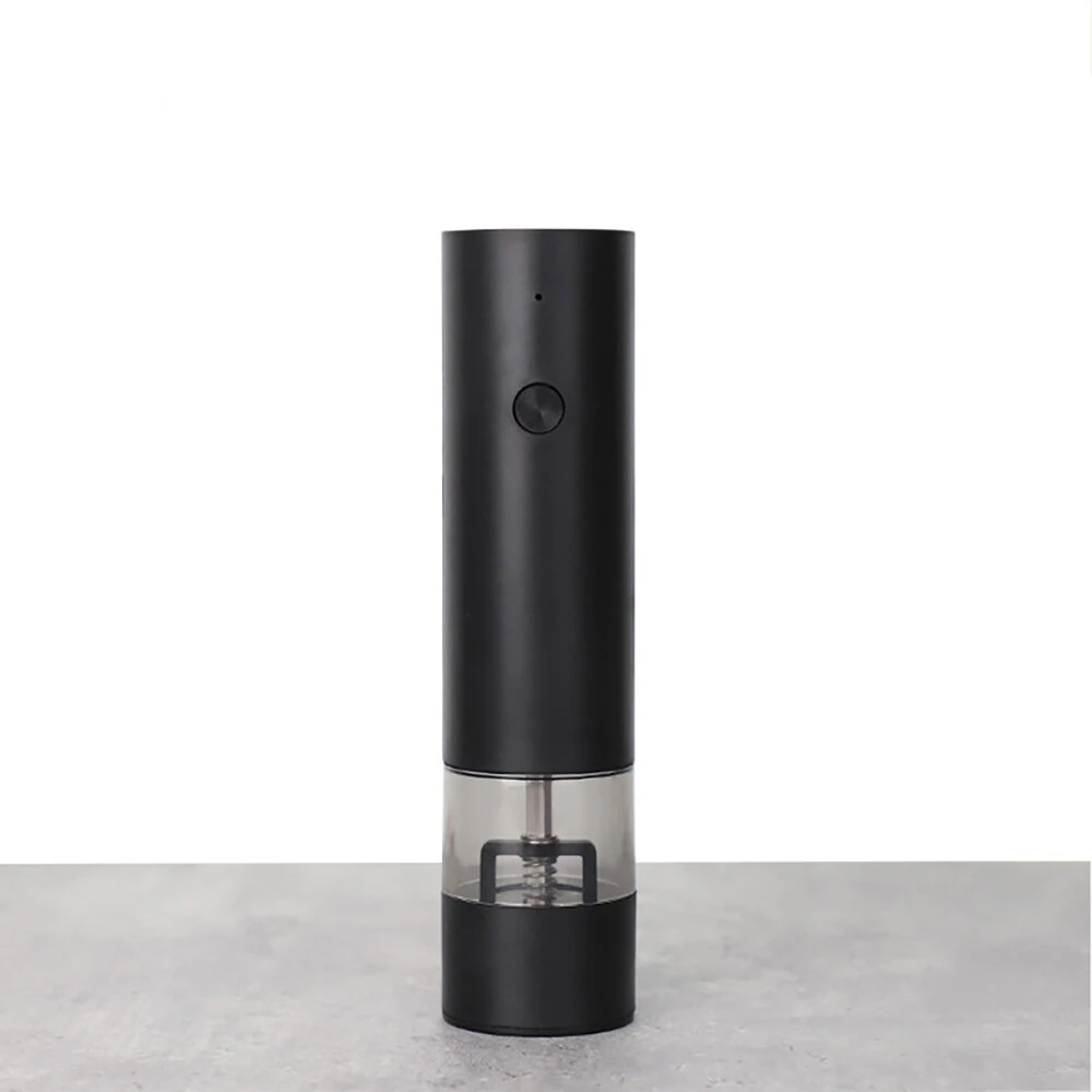 Electric Grinder USB Charging Electric Pepper Grinder Black Peppercorns Sea Salt Grinder Adjustable Coarseness Large Capacity Automatic Spice Grinder Kitchen Cooking Tool — view 4