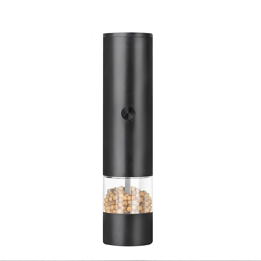 Electric Grinder USB Charging Electric Pepper Grinder Black Peppercorns Sea Salt Grinder Adjustable Coarseness Large Capacity Automatic Spice Grinder Kitchen Cooking Tool — view 7