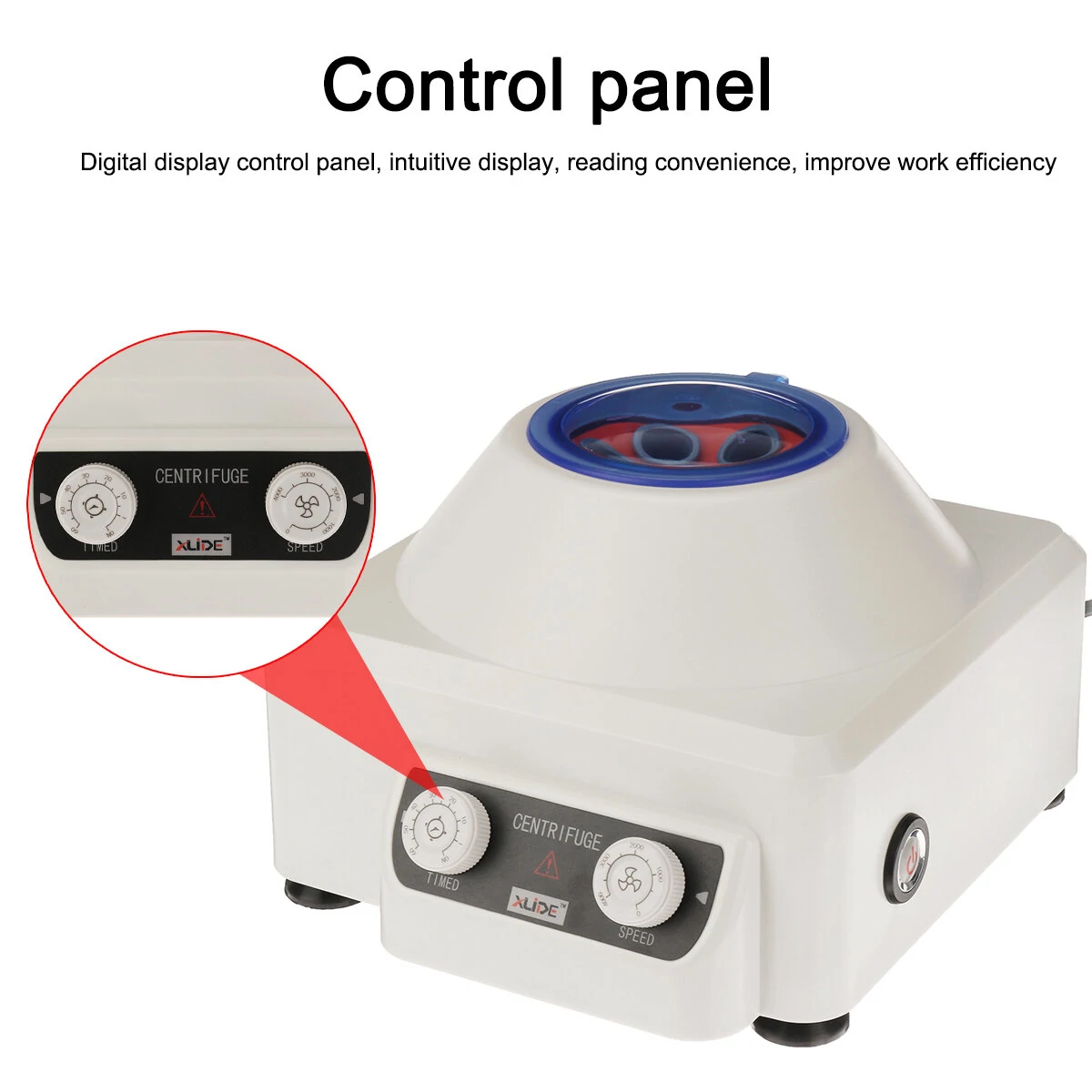 Electric Laboratory Centrifuge Medical Practice machine Prp Isolate Serum With 5mL 10mL 15mL Centrifuge Tube — view 4