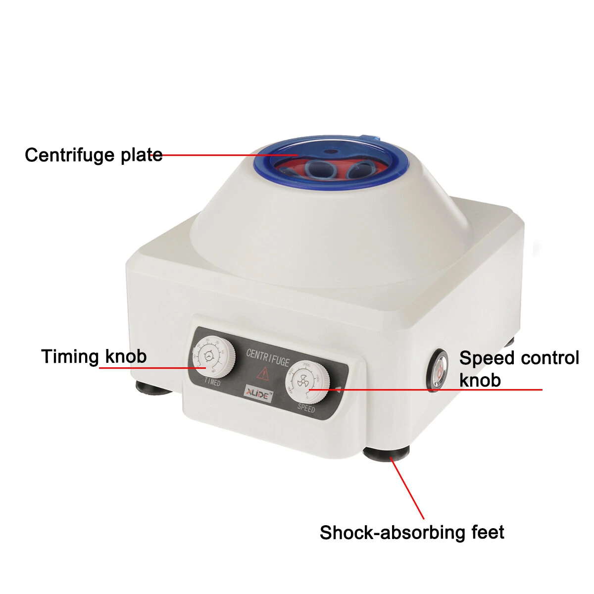 Electric Laboratory Centrifuge Medical Practice machine Prp Isolate Serum With 5mL 10mL 15mL Centrifuge Tube — view 7
