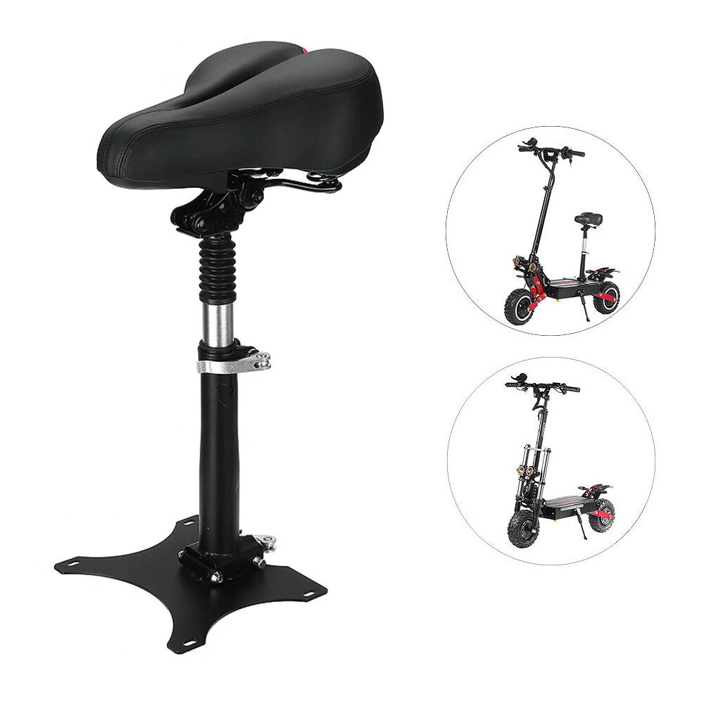 Electric Scooter Saddle Seat Professional Breathable 43-60cm Adjustable High Shock Absorbing Folding Electric Scooter Chair Cushion for LAOTIE ES18 lite/T30 — image 1
