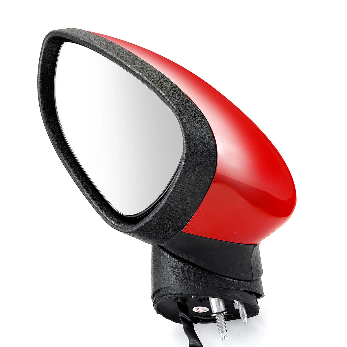 Electric Wing Door Mirror Painted Red Left Driver For Ford Fiesta Mk7 2008-2012 — view 4