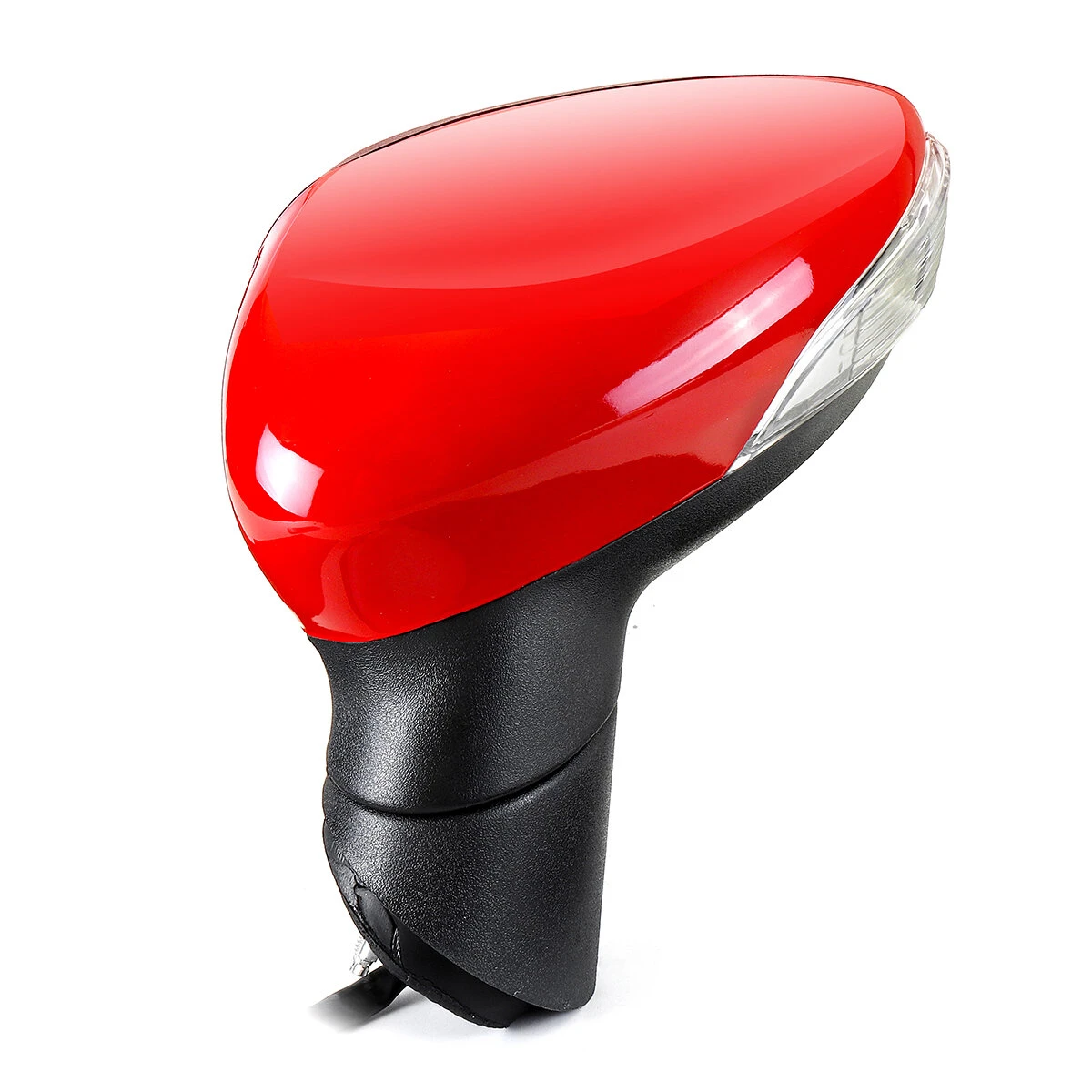 Electric Wing Door Mirror Painted Red Left Driver For Ford Fiesta Mk7 2008-2012 — view 5