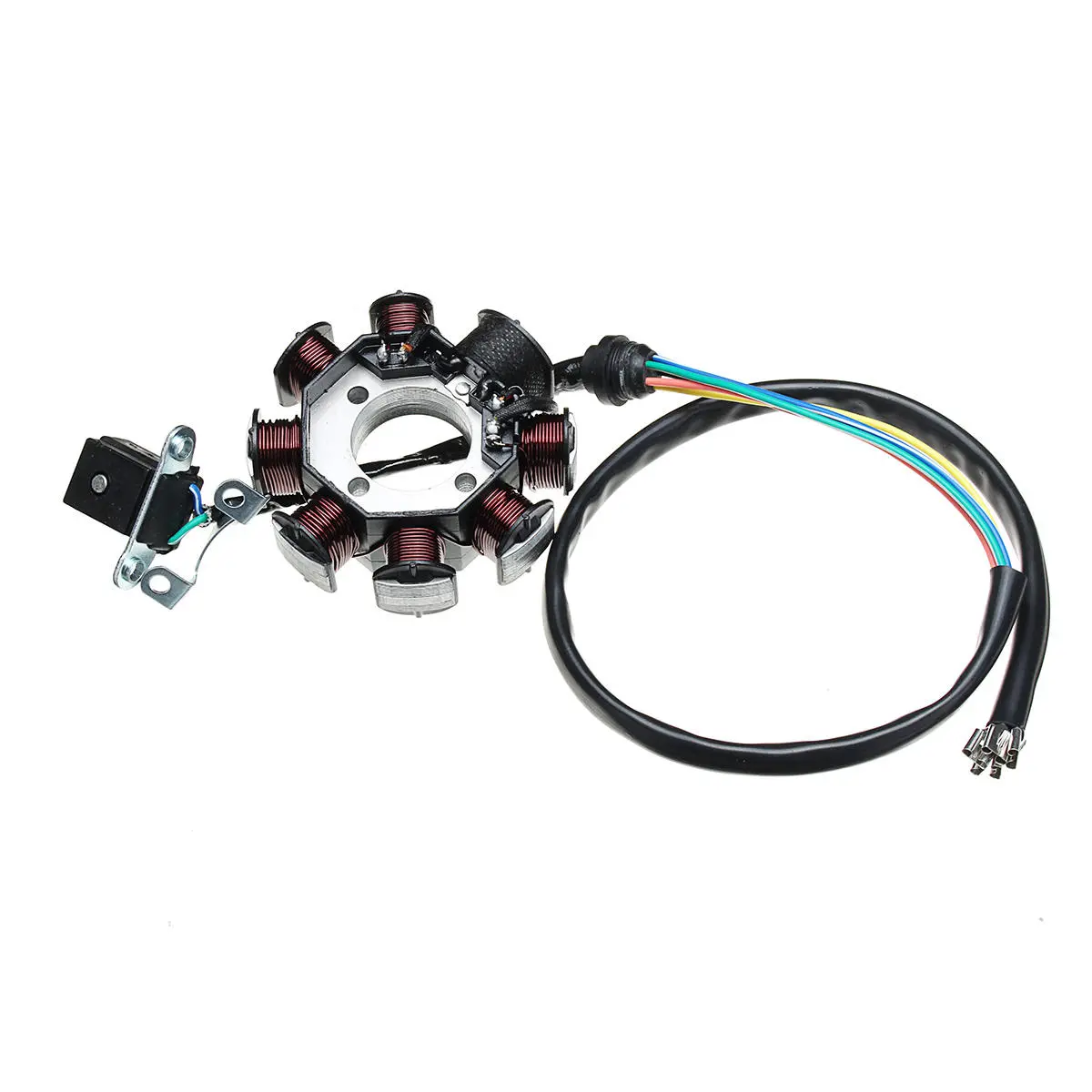 Electric Wiring Harness Wire Loom CDI Motor Stator Full Set For ATV QUAD 150/200/250CC — view 4