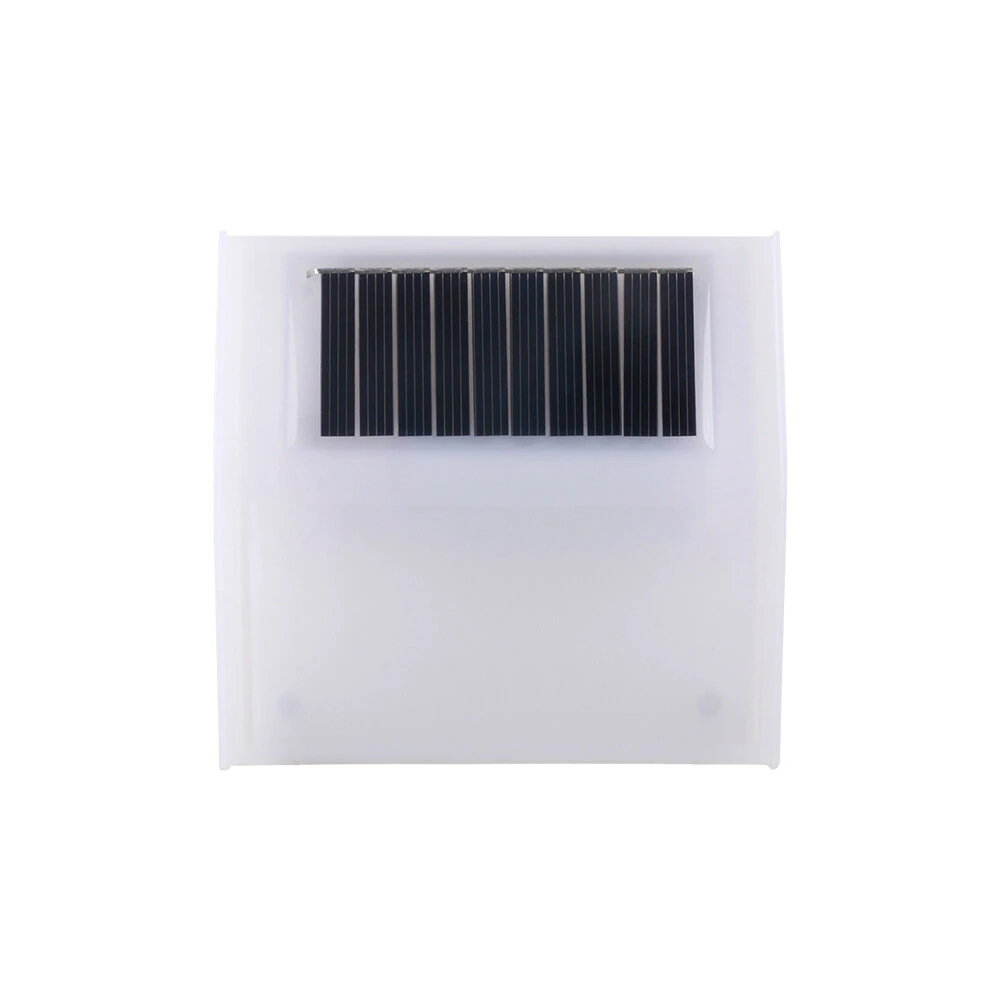 Elfeland 2Pcs 6LED Solar Courtyard Door Number Light Auto On/Off Sensor Waterproof IP65 500mAh Battery Solor-powered Lamp for Outdoor Lighting — image 1