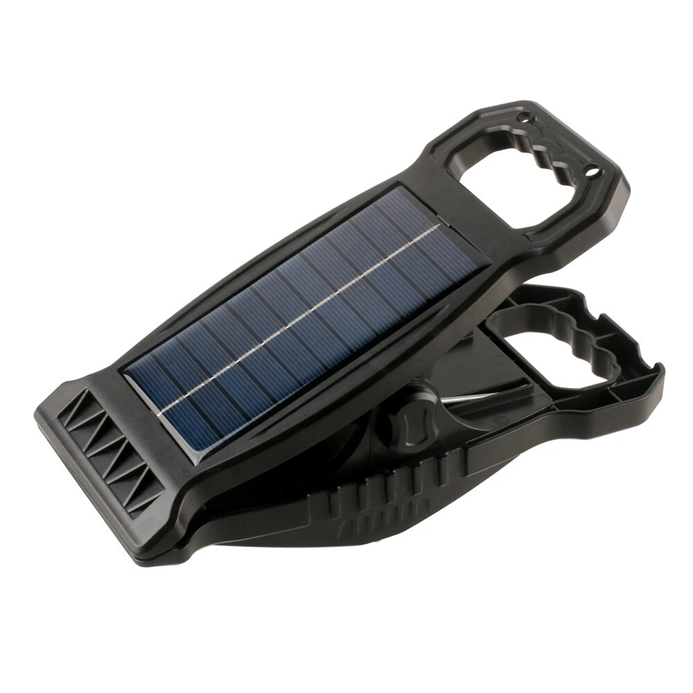 Elfeland 96 LED/ 98 COB Solar Clip-On Light 3 Lighting Modes Auto Lighting Control Wide Sensor Angle Waterproof Type-C Solar Charging Wall Lamp for Outdoor Garden Courtyard Porch — view 7