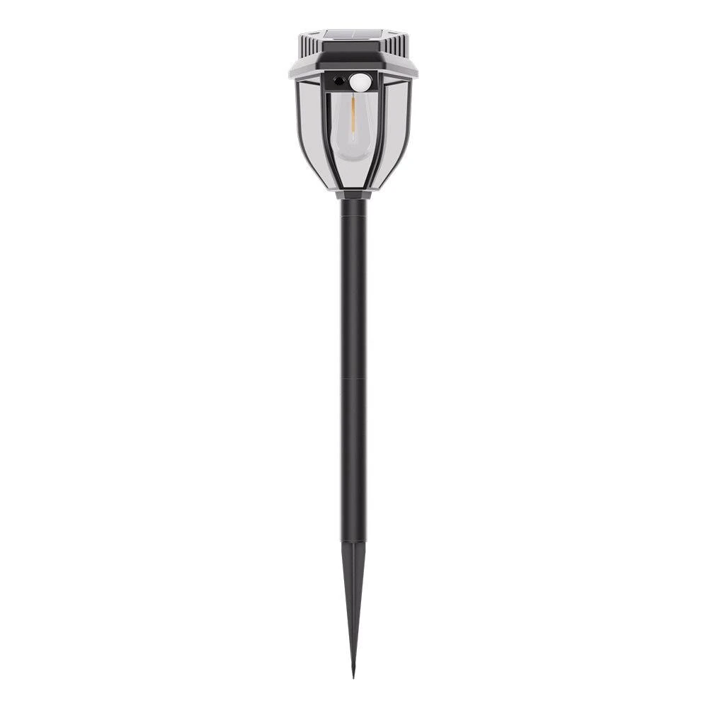 Elfeland Solar Garden Stake Light Motion Sensor Waterproof 3 Lighting Modes Solar Pathway Light for Lawn Yard Driveway — view 6