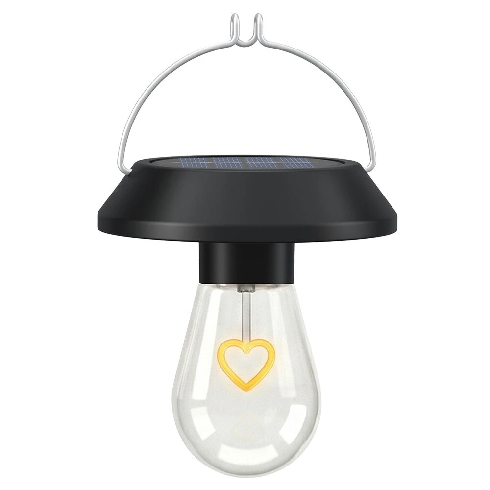 Elfeland Solar Hanging Garden Light 2800K Lamp Light Sensor IP65 Waterproof Rechargeable for Tree Patio Yard Outdoor — image 1