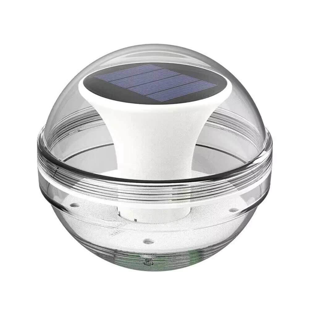 Elfeland Solar Water Drift Light Waterproof LED Solar Glow Ball Lamp 3 Lighting Modes Pools Pond Fountain Garden Party Home Decoration — view 2
