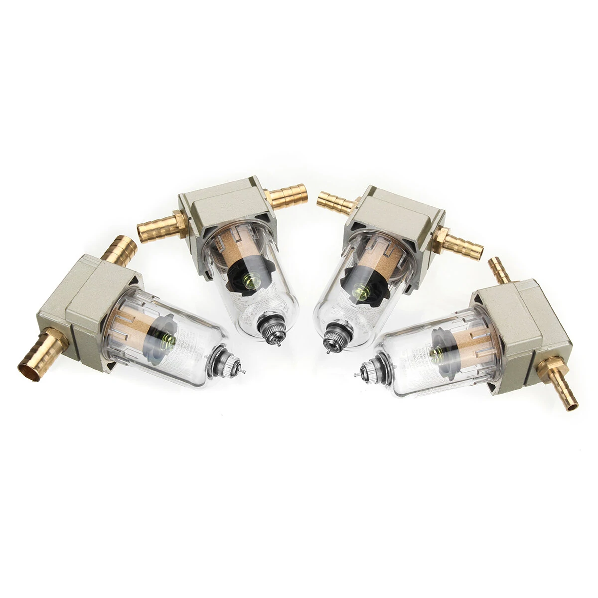 Engine Oil Catch Tank Reservoir Can Filter Out Impurities with 2 Connector Tube Auto Accessories — view 2