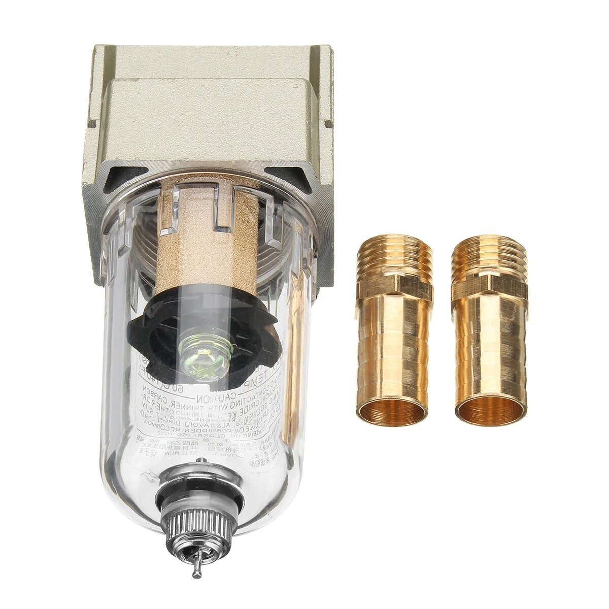 Engine Oil Catch Tank Reservoir Can Filter Out Impurities with 2 Connector Tube Auto Accessories — view 3
