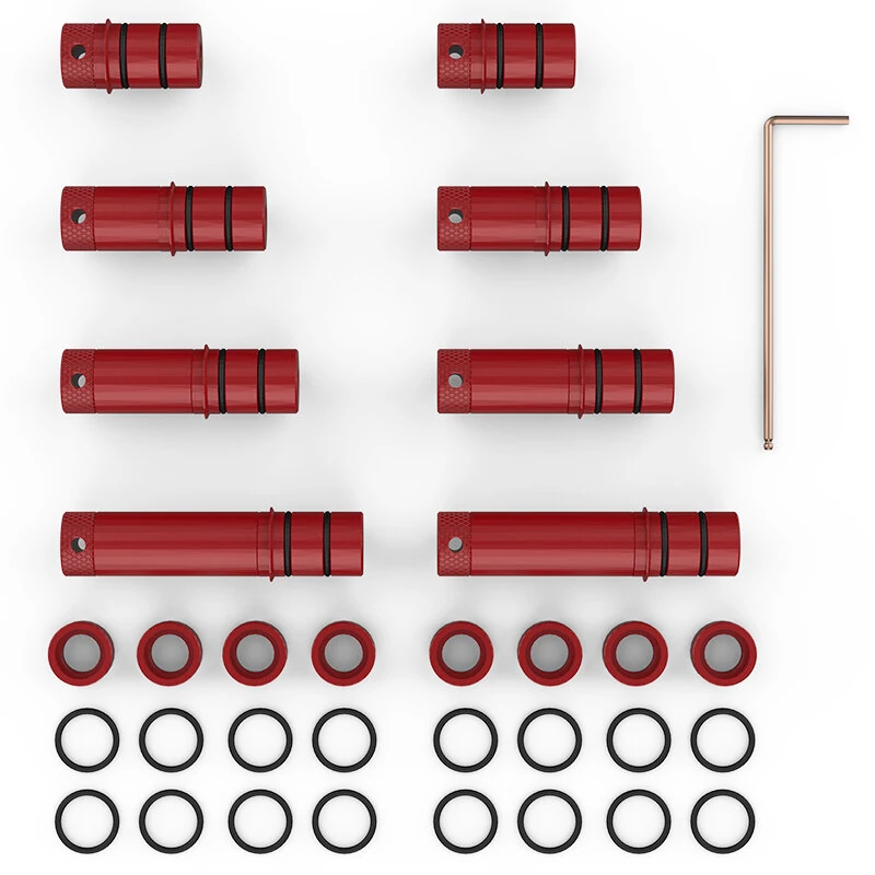 ENJOYWOOD 8PCS Non-Slip Aluminum MFT Table Workbench Bench Dogs Bench Dog Clamps Workbench Positioning Planing Stops — view 6