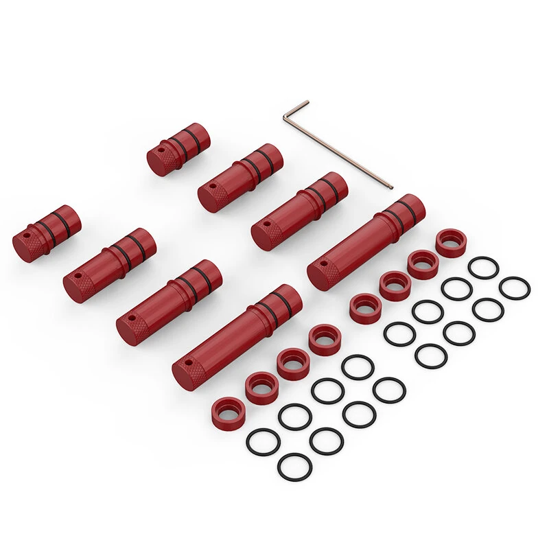 ENJOYWOOD 8PCS Non-Slip Aluminum MFT Table Workbench Bench Dogs Bench Dog Clamps Workbench Positioning Planing Stops — view 7