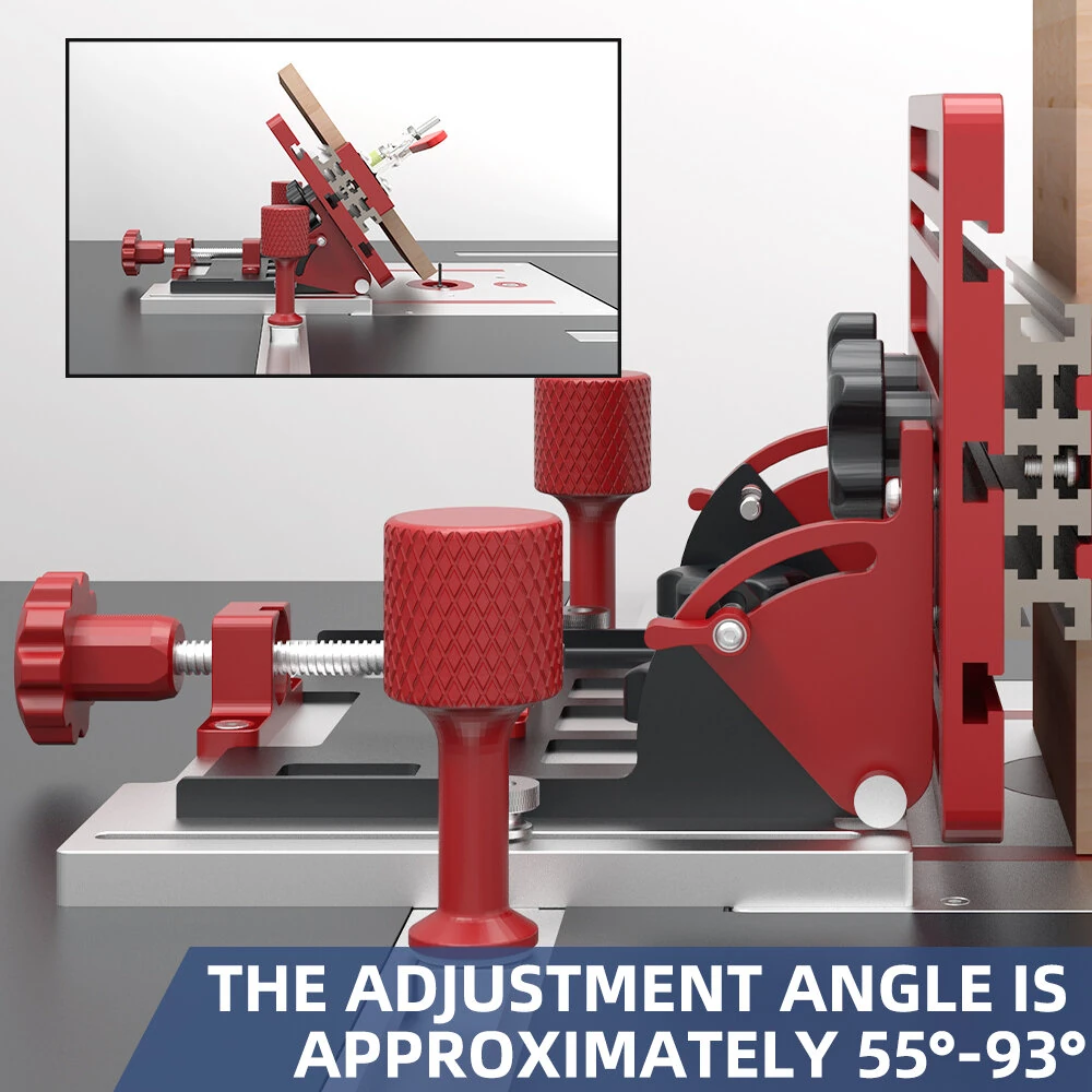ENJOYWOOD Adjustable-Angle Precision Table Saw Router Table Joinery Sled Coping Sled for DIY Woodworking Projects — view 3