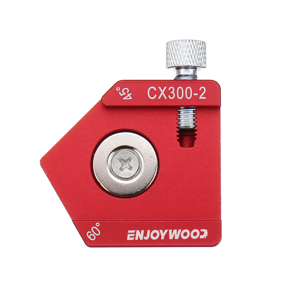 Enjoywood Line Scribe Ruler 45 90 Degree Adjustable Stainless Steel Woodworking Tool Locator 12 Inch Length Versatile for Precise Measurement and Drawing — view 6
