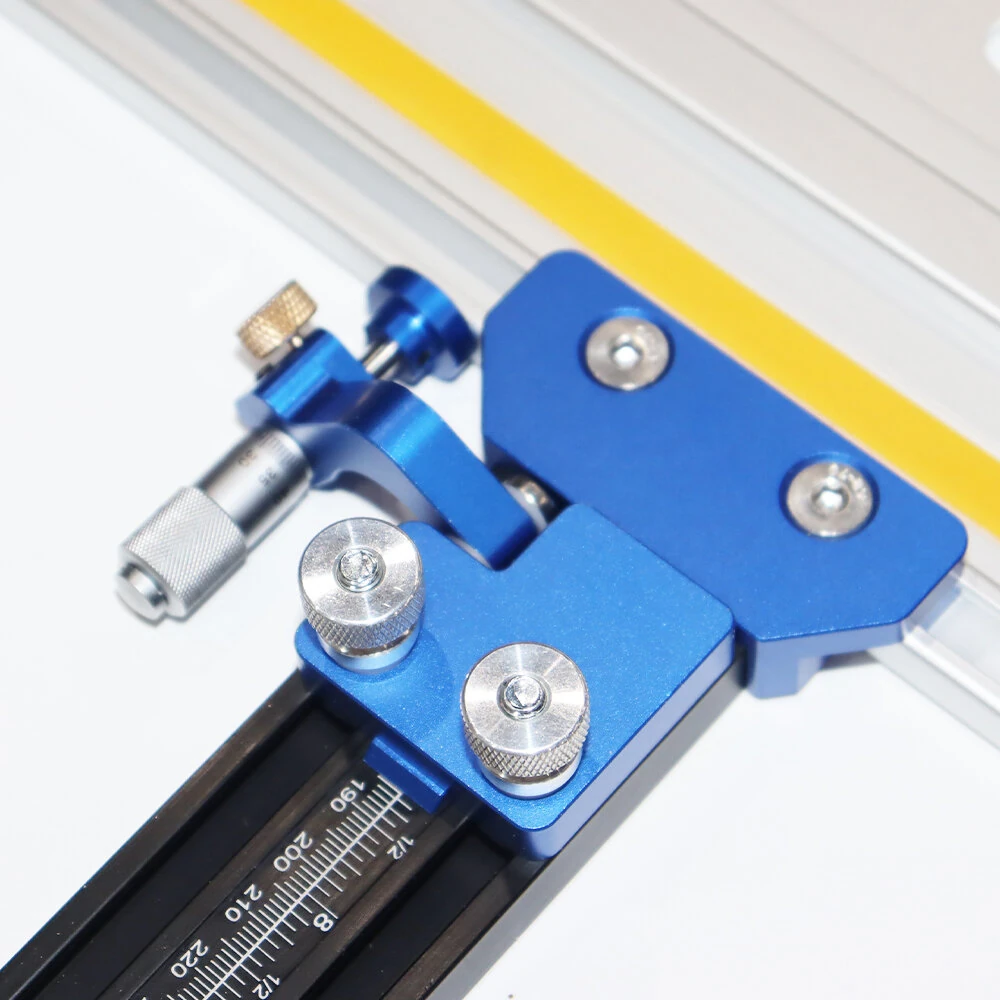 ENJOYWOOD Parallel Guide for Track Saw Micro Level Fine Tuning Zero Calibration Repeatable Cuts Quick Detach for Makita/Festool/Milwaukee — view 8