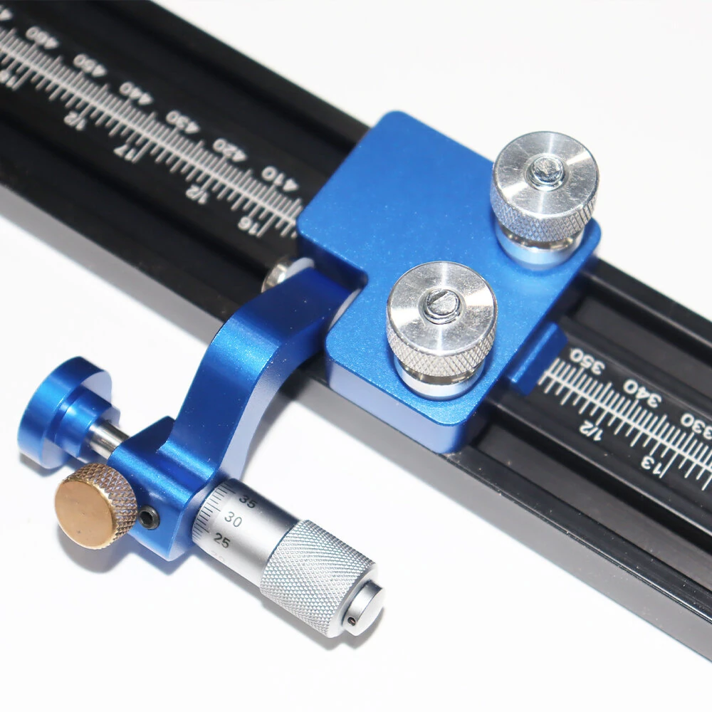 ENJOYWOOD Parallel Guide for Track Saw Micro Level Fine Tuning Zero Calibration Repeatable Cuts Quick Detach for Makita/Festool/Milwaukee — view 9