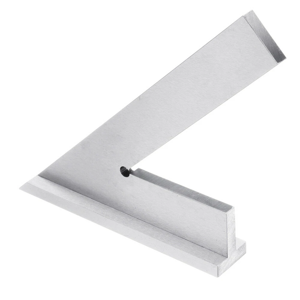 ENJOYWOOD Stainless Steel 45 Degree Miter Angle Corner Ruler Wide Base Gauge Woodworking Measuring Tools — view 3