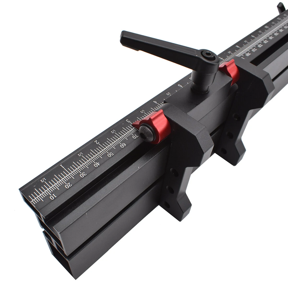 ENJOYWOOD Telescope Miter Gauge Fence Extended Support for Woodworking Miter Gauge Table Saw Router Table — view 5