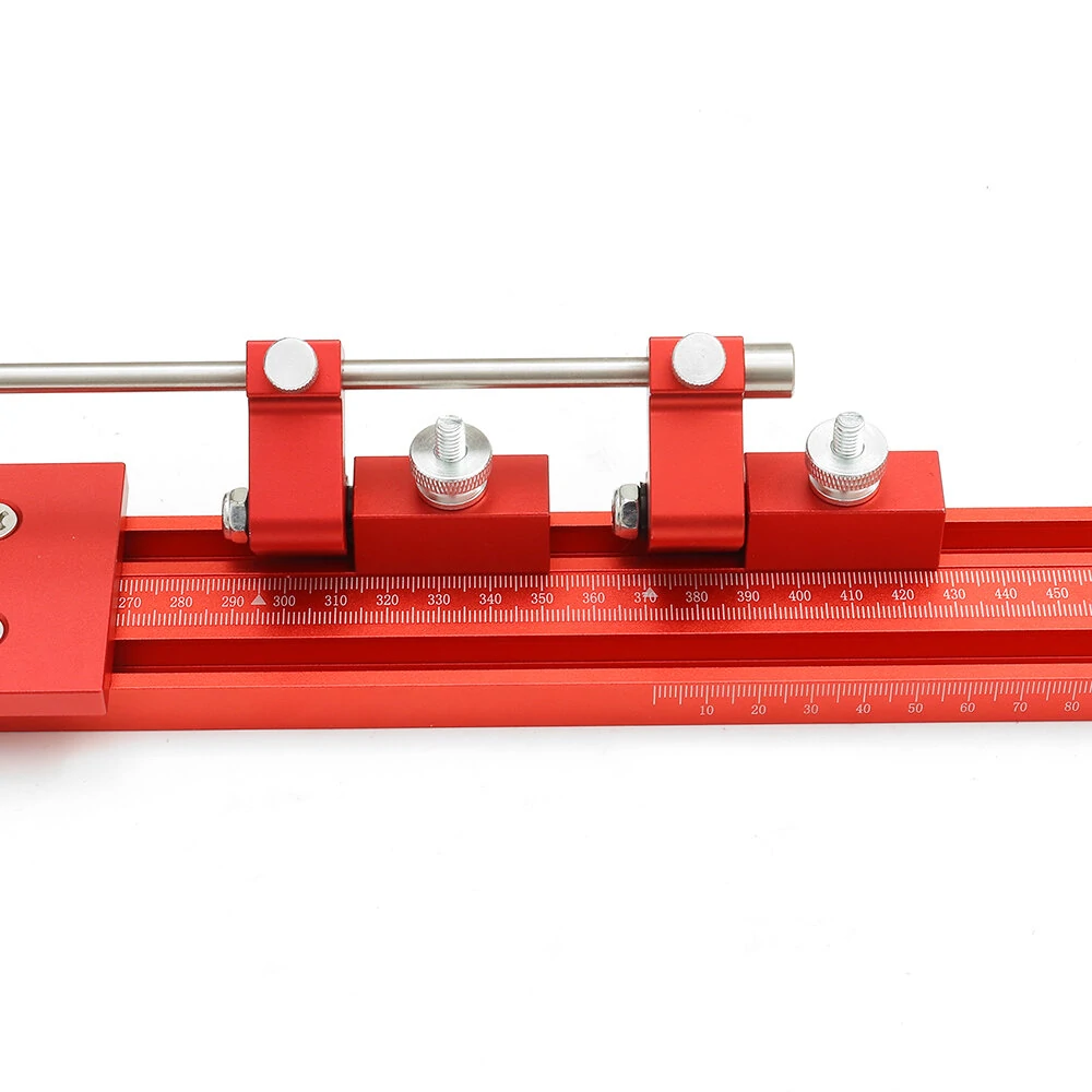 ENJOYWOOD Upgraded Aluminum Alloy Parallel Guide System for Repeatable Cuts for Track Saw Rail Fit for Makita and Festool Woodworking Tools Hook Upgrade — view 6