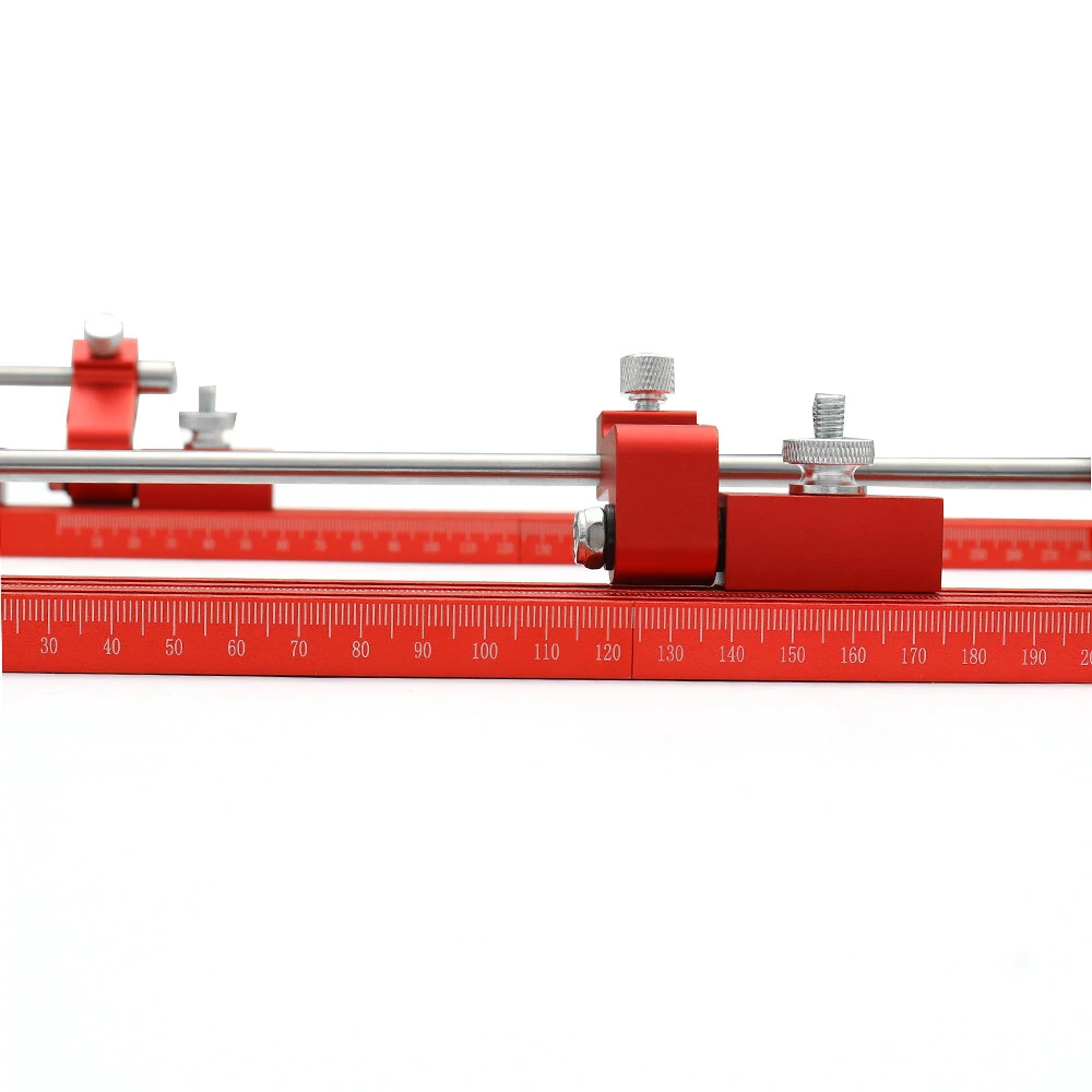 ENJOYWOOD Upgraded Aluminum Alloy Parallel Guide System for Repeatable Cuts for Track Saw Rail Fit for Makita and Festool Woodworking Tools Hook Upgrade — view 8