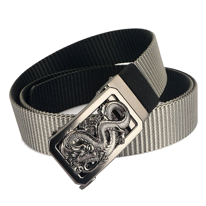 ENNIU 125cm Metal Buckle Tactical Belt Nylon Army Military Outdoor Casual Belt for Men Women — view 5