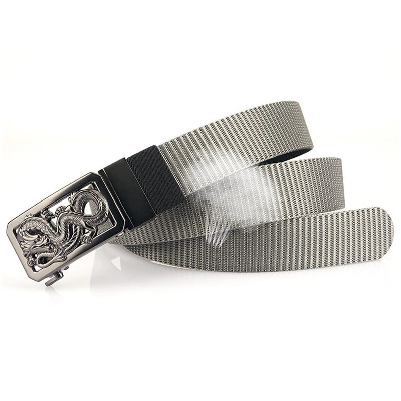 ENNIU 125cm Metal Buckle Tactical Belt Nylon Army Military Outdoor Casual Belt for Men Women — view 6