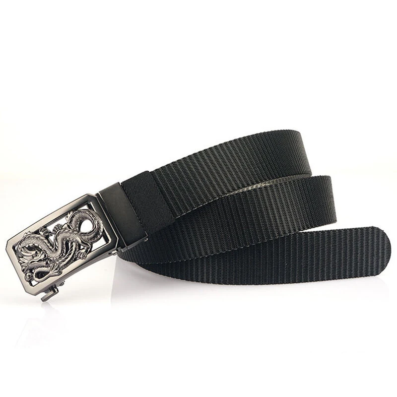 ENNIU 125cm Metal Buckle Tactical Belt Nylon Army Military Outdoor Casual Belt for Men Women — view 8