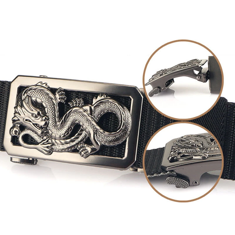 ENNIU 125cm Metal Buckle Tactical Belt Nylon Army Military Outdoor Casual Belt for Men Women — view 9