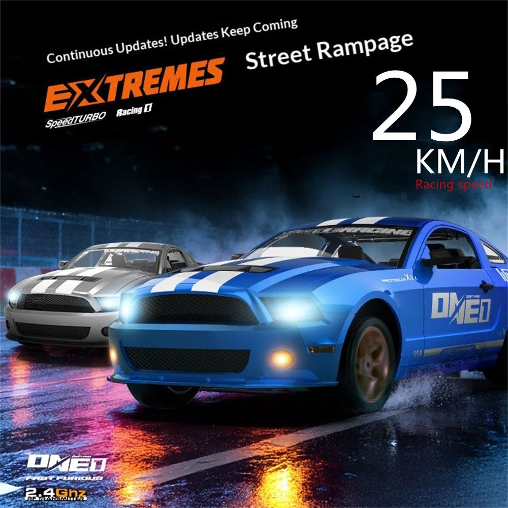 ENOZE 8211 RTR 1/12 2.4G 4WD Drift RC Car Full Proportional Remote Control Mini Race LED Light High-Speed Motor On-Road Racing Vehicle Model Boys Gifts Toys — view 3