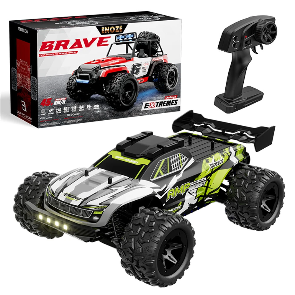 ENOZE 9312E 1/18 2.4G 4WD Off-road RC Car RTR Cool Light Proportional Control Vehicles Models Toys — view 7