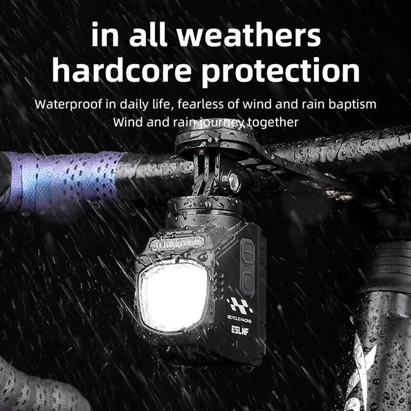ESLNF 1200LM Wireless Remote Bike Headlight Waterproof Cutoff Line Bicycle Front Light for MTB Road Bike Night Riding Safety — view 8