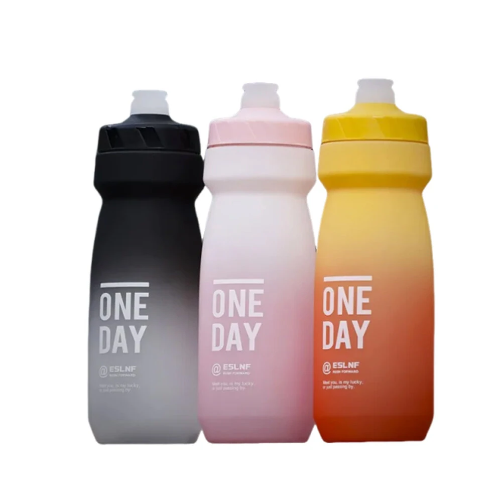 ESLNF 760ml Bicycle Water Bottle Leak-proof Squeezable Insulated Bike Kettle for Outdoor Cycling Sports Hiking