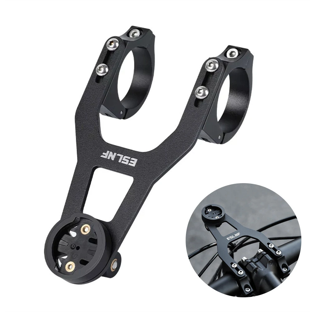 ESLNF Bicycle Computer Holder Stainless Steel Outdoor Sports Camera base Stopwatch Extension Stand for MTB