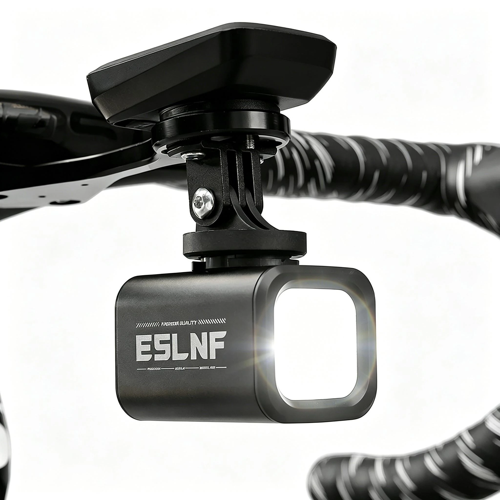 ESLNF Bicycle Light Electric Horn Remote Control, 800 Lumes Bright Light, Hanging Mountable 2400mAh Rechargeable Waterproof High Lumens Road MTB Accessories — view 9