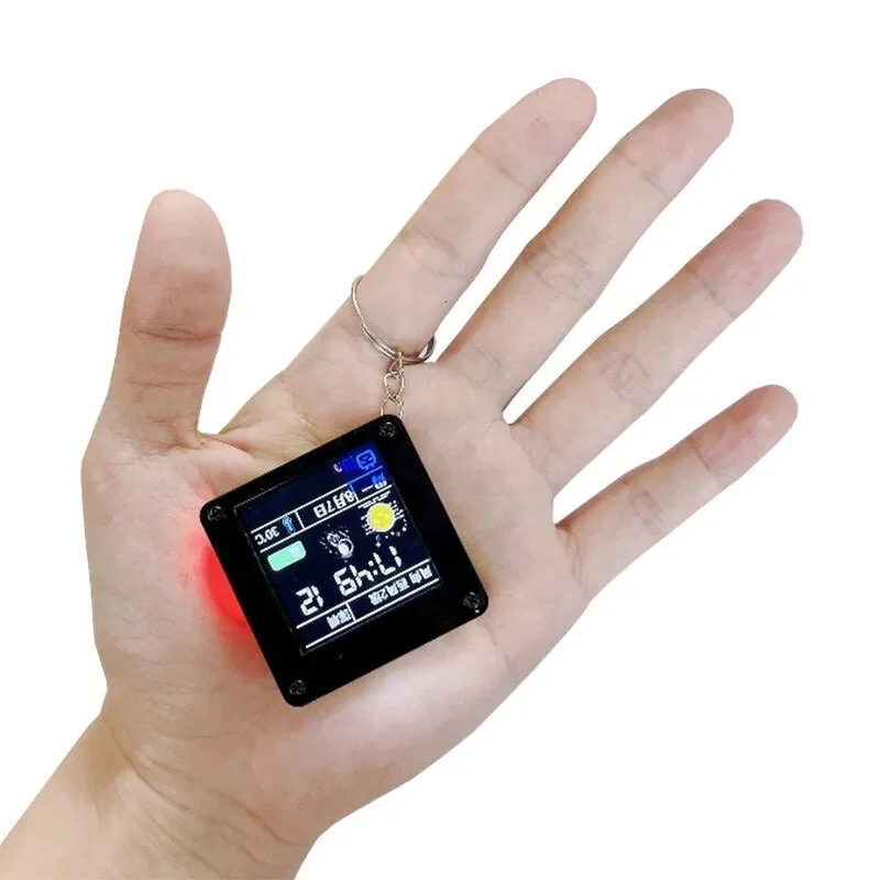 ESP32 C3 1.44 Inch LCD Display Desktop Small Ornaments Portable Carry-on Pendant Lvgl Spaceman ST7735 — view 3