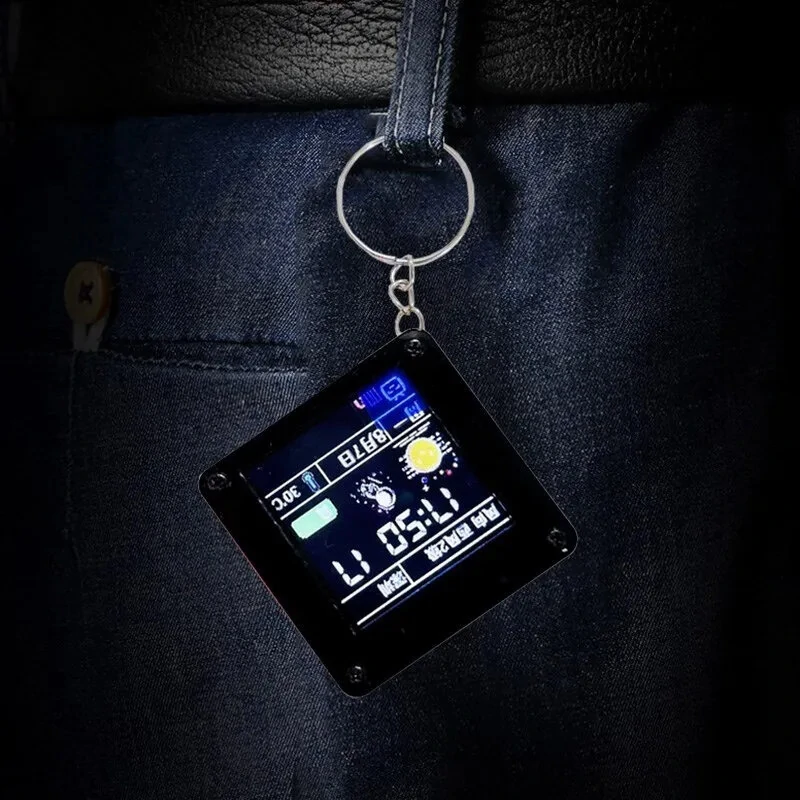 ESP32 C3 1.44 Inch LCD Display Desktop Small Ornaments Portable Carry-on Pendant Lvgl Spaceman ST7735 — view 6