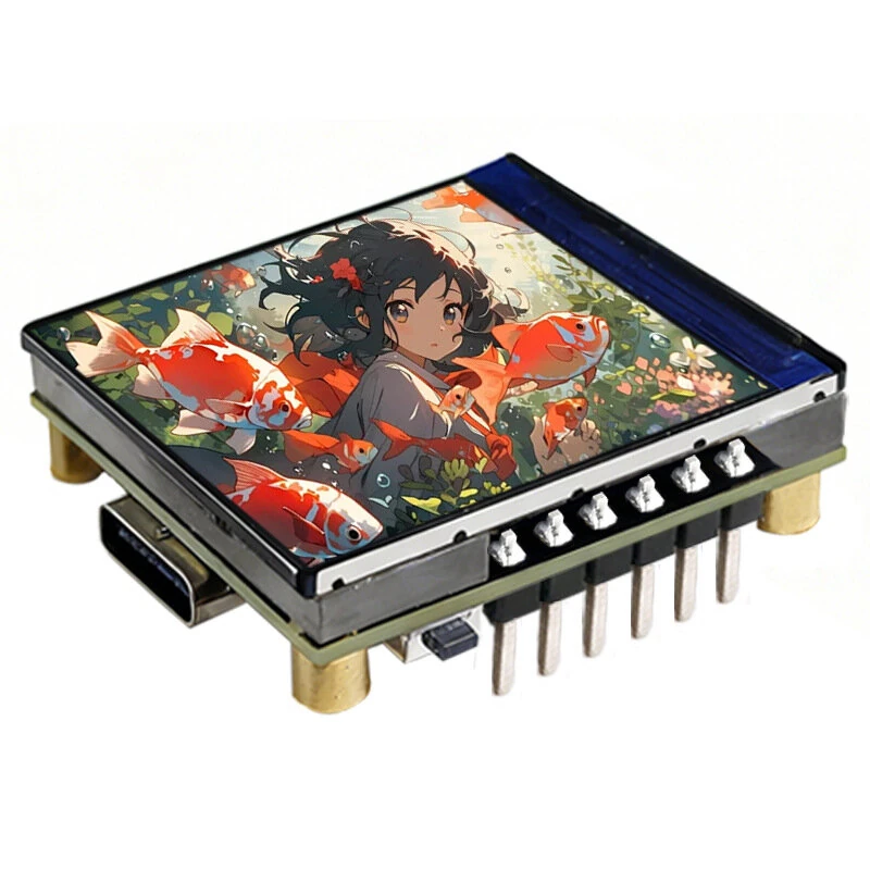 ESP32-C6 LCD Development Board 1.3 Inch IPS Screen 240x240 Display 262K Color ST7789 Driver Wi-Fi 6 BLE 5 with Micro SD Slot Type-C Power — image 1