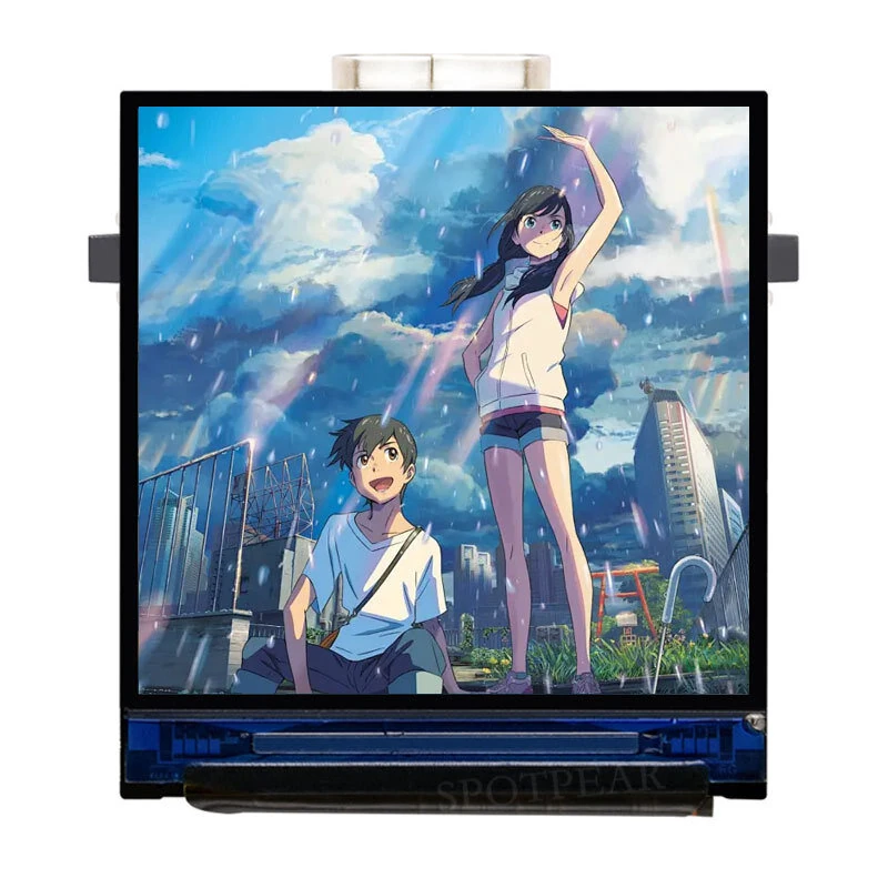 ESP32-C6 LCD Development Board 1.3 Inch IPS Screen 240x240 Display 262K Color ST7789 Driver Wi-Fi 6 BLE 5 with Micro SD Slot Type-C Power — view 2