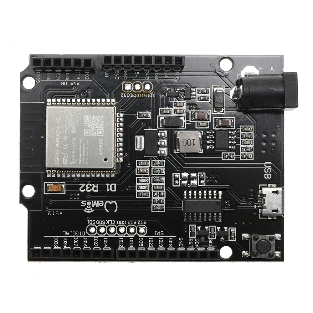 ESP32 D1 R32 Wireless Development Board WiFi bluetooth CH340 4MB Flash Compatible with Arduinos unos R3 for Wemos D1 Mini — view 4