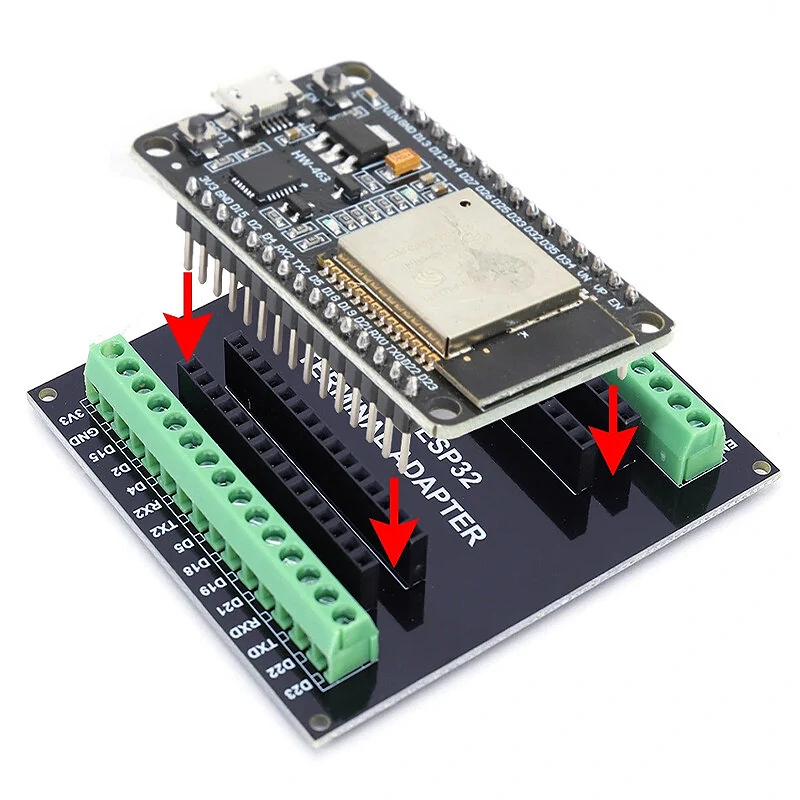 ESP32 Development Board Compatible with ESP32 WiFi bluetooth Module NodeMCU-32S Lua 30Pin Expansion Board — ESP32