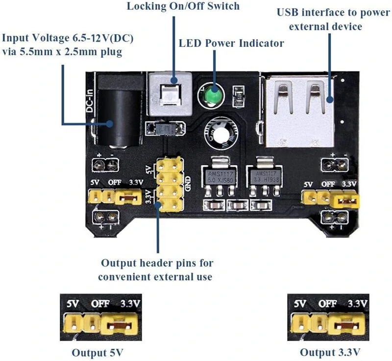 ESP32/ESP8266 Electronics Kit R3 Component Package Beginner Starter Kit — view 3