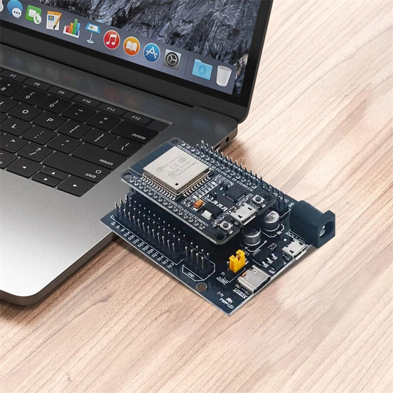 ESP32 Expansion Board Compatible with ESP32 WiFi+bluetooth Dual Core ESP32-DevKitC-32 ESP-WROOM-32 Development Board 30Pin 38Pin — view 6