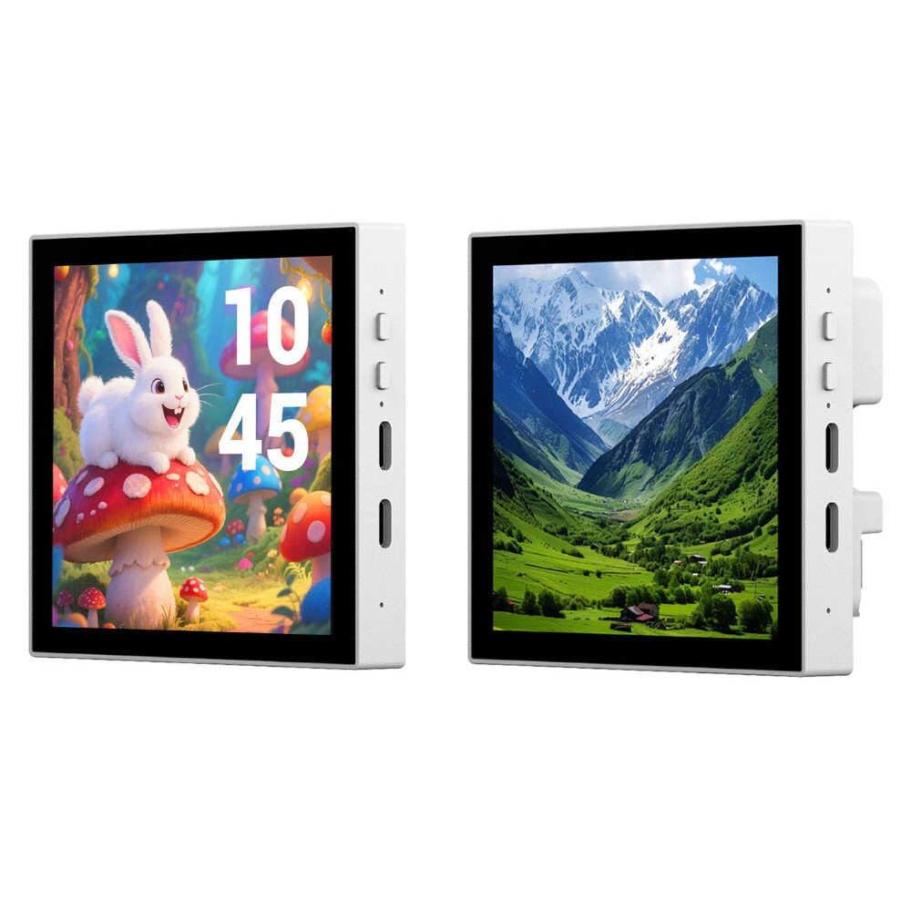 ESP32-P4 Smart 86 Box Development Board With RISC-V 32-bit Dual-core And Single-core Processors with 4 inch Touch Screen Module Support AI Voice Interaction WiFi6 Bluetooth — Pricio