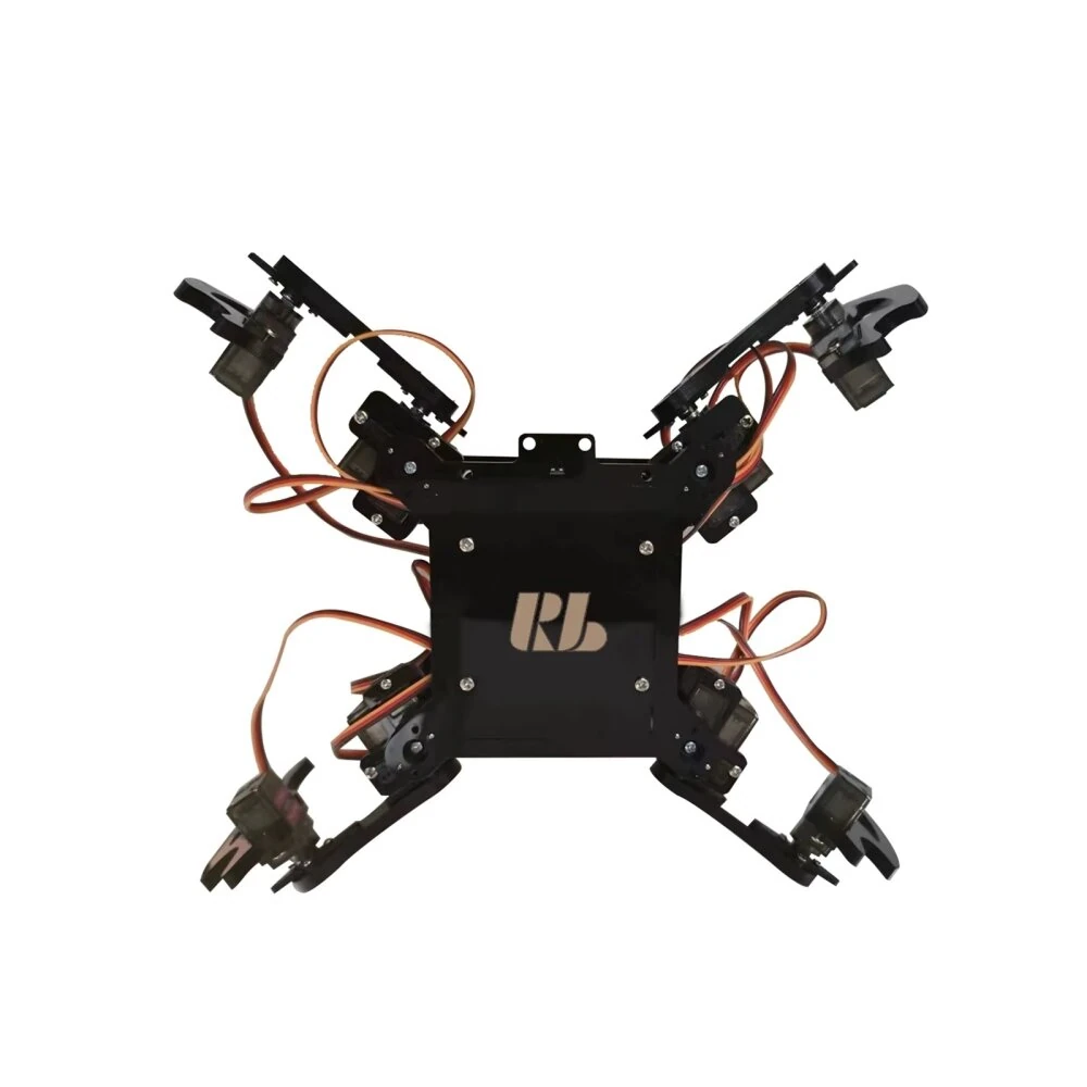 ESP32 QuadBot-TA Quadruped Biomimetic Spider Robot DIY Assembly Robot for Beginner Programming Learning STEAM Education 3DOF — view 2