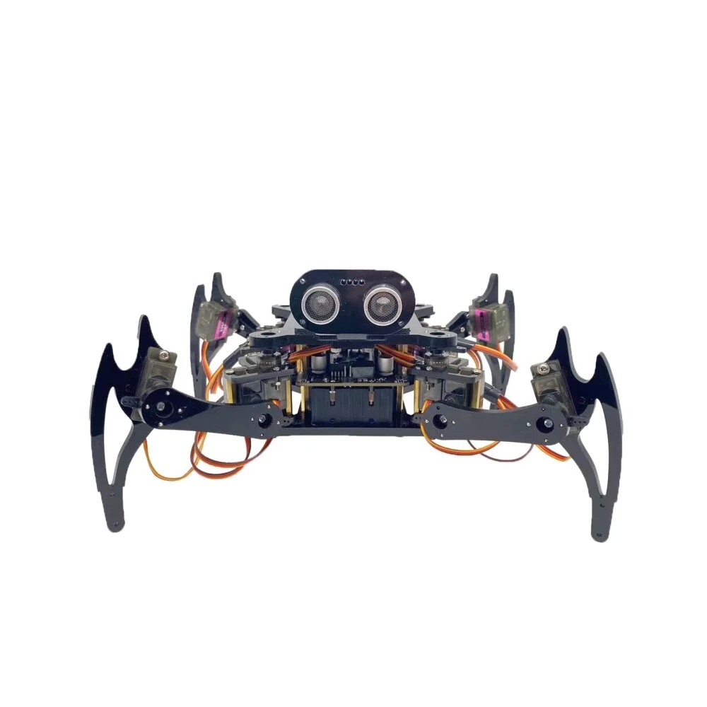 ESP32 QuadBot-TA Quadruped Biomimetic Spider Robot DIY Assembly Robot for Beginner Programming Learning STEAM Education 3DOF — view 3