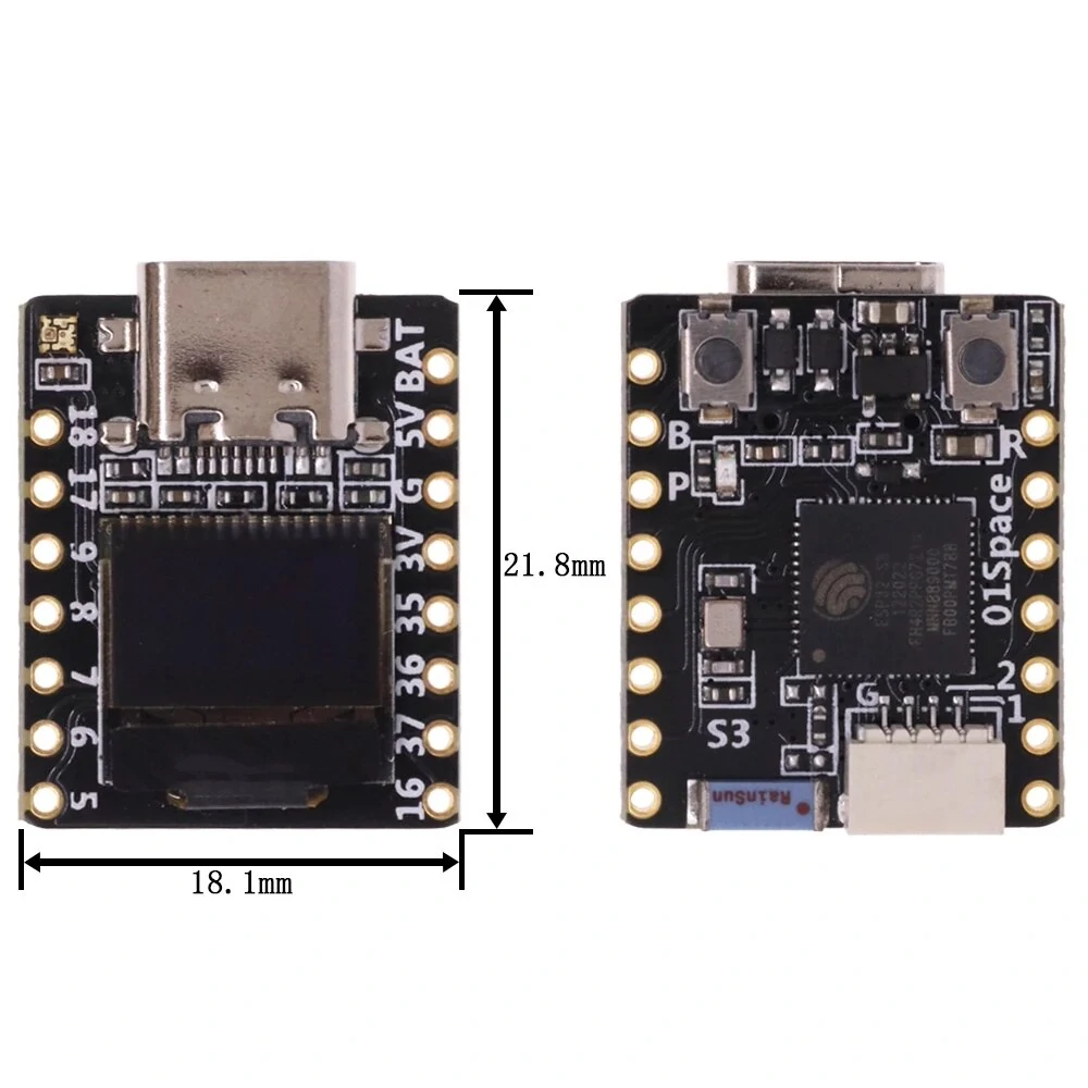 ESP32 S3 0.42 Inch OLED Development Board ESP-32 RISC-V WiFi Bluetooth For Arduin Micropython — view 5